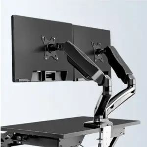 PP 베모듀얼모니터암 모니터암 거치대 (WFKN4W2)