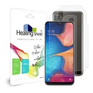 갤럭시진2 저반사 지문방지 액정보호필름 2매+후면1매