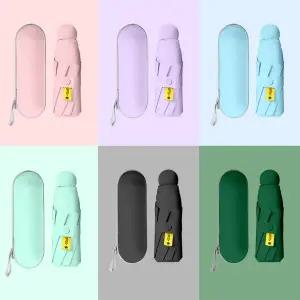 간편한 미니 초경량 양우산 6컬러