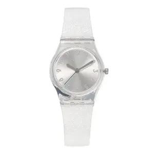 [스와치] LK343E TIME TO SWATCH SILVER GLISTAR TOO 여성 우레탄시계