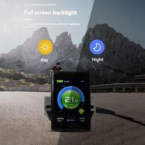 ABJM-전기 자전거 컬러 디스플레이 KT TF02S 24V 36V 지능형 제어판 전기 키트