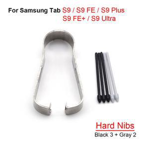 금속 클립이 있는 터치 스타일러스 팁 펜촉, 삼성 갤럭시 탭 S9 / FE + 플러스/S9 울트라 S 펜 리필 펜촉
