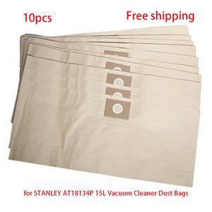 스탠리 AT18134P 15L 클래식 습식  건식 진공 청소기호환    봉투 부품 종이 10개