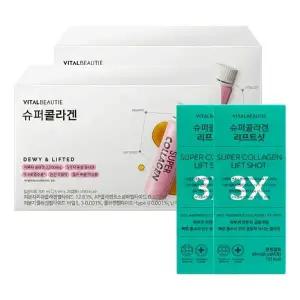바이탈뷰티 슈퍼콜라겐 25mlX28개입X2박스+리프트샷5포X2개 / 액상 저분자 피쉬 콜라겐 펩타이드