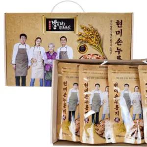 [선물세트] 명절 현미 손누룽지 4P세트