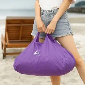 플레이킹 초경량 폴딩 보스턴백 보조 여행가방 퍼플 폴딩보스턴백 폴딩보조가방