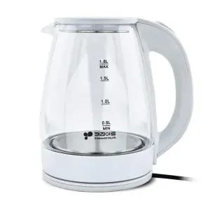 (1.8L) 강화 유리 전기 주전자/커피/포트/무선/휴대용/여행용/스텐/내열/키친/아트/스테인레스/멀티/캠핑