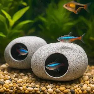 중형 수족관 장식 물고기 은신처 어항 꾸미기 소품