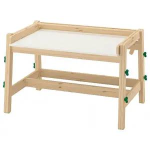 [이케아] FLISAT 플리사트 높이조절 어린이책상 59-77cm 유아테이블 유아책상