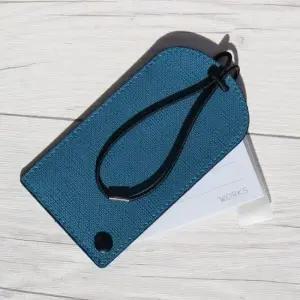 이노웍스네임텍 웍스 가방 캐리어 골프백 가죽이름표 네임택-카뎃블루 분실방지네임텍