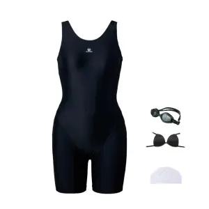 알레테이아 U자 3부 세트수영복 원피스 실내수영장 패션 호캉스 비치웨어 강습 여성강습