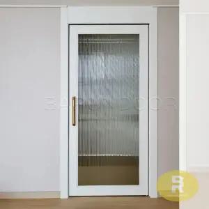 08번 싱글스윙중문 크림화이트 모루세로강화유리