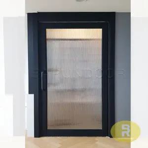 22번 싱글스윙중문 블랙 모루세로강화유리