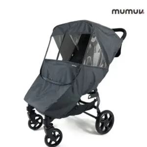 스엔코샵 유모차 커버 쌍둥이 방풍커버 겨울 무무브 BNS