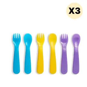 스엔코샵 이유식식기 온도감지 스푼포크세트 6p X 2p BNS