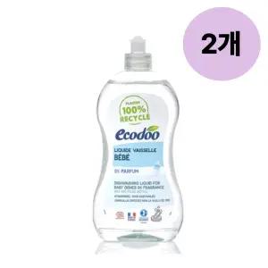 에코두 아기 젖병 세정제 무향 1종 주방 500ml 2개 BNS