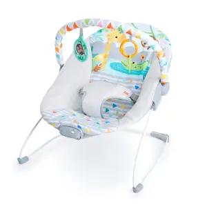 스엔코샵 신생아진동바운서 아기흔들침대 기글사파리 BNS