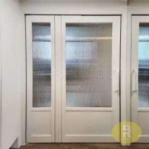 64번 폴딩스윙중문 고시형 유백화이트 모루세로강화유리