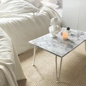 (무료배송) 대리석무늬 800접이식 좌식테이블 접이식책상 BJ5626