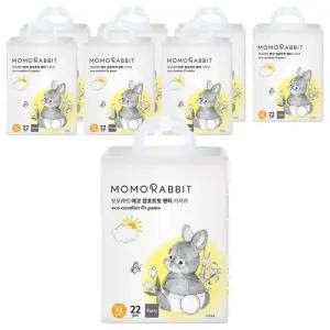 모모래빗 에코컴포트핏 통기성우수 흡수력강화 팬티기저귀 유아용 특대형(XL) 176매