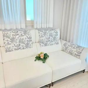 [쇼파등커버] 쇼파천커버 논슬립 헤드덮개 린넨 뜨왈