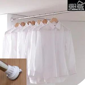 고품질 KT 스텐 다용도 압축봉 소형 행거/옷걸이/커튼봉/철봉 철봉 알루미늄봉 WFI749N