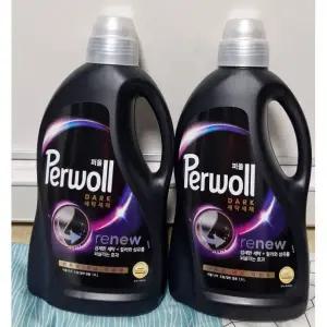 검은옷 세제 퍼울 용기 1.9Lx2개 다크 겸용