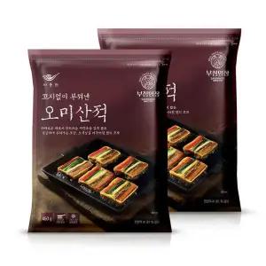 [사옹원] 부침명장 꼬지없이 부쳐낸 오미산적 450g 2개