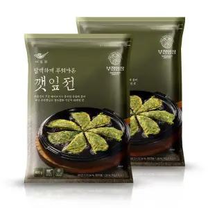 [사옹원] 부침명장 담백하게 부쳐나온 깻잎전 400g 2개