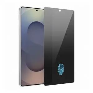 지문인식OK 프라이버시 강화유리 갤럭시 S26 S25 S24 울트라 S23 S22 S21 플러스 핸드폰 사생활 보호 필름