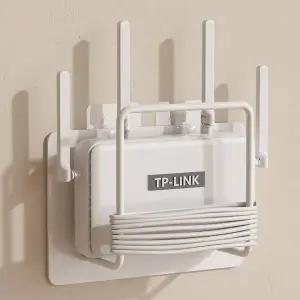 셋톱박스 수납 거치대 브라켓 홀더 공유기