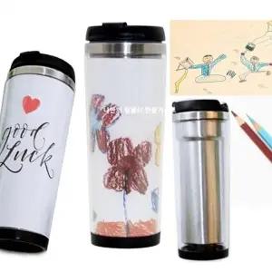 (옵션 단일상품)나만의 텀블러 만들기 DIY 휴대용 개성 스텐