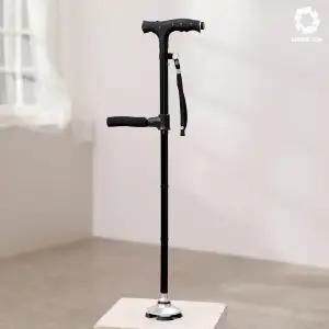 1초 안전스틱 네발 접이식 지팡이 이지업 효도 노인 지팡이