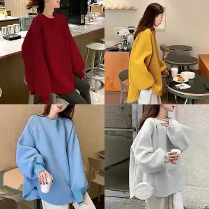 [국내자체제작] 소유 루즈핏기모 티셔츠