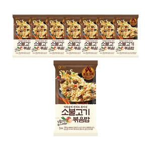 아워홈 소불고기 볶음밥, 230g, 8개