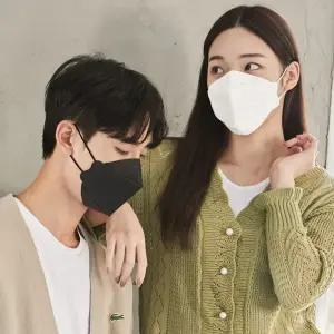 메디케이알 케어핏 입체형 KF94 대형 100매 컬러 황사 마스크