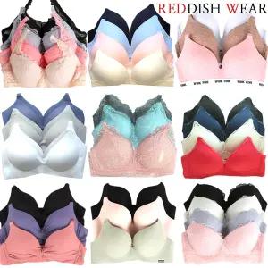 여성속옷/브라팬티세트/노와이어/브라렛/심리스/레이스/면/4-10종세트모음