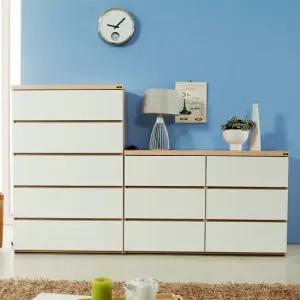 [보루네오 하우스] 아르메 레스트 서랍장 세트(1200 빅와이드 3단+와이드 5단)