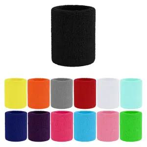 팔목 보호대 (스포츠 손목밴드 중형-1p)  헬스 운동 골프 볼링 아대 밴드