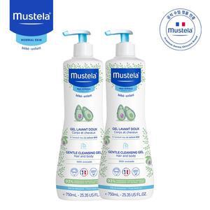 [무스텔라][공식수입원] 무스텔라 젠틀 클렌징 젤 750ml 2개