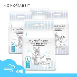 [모모래빗] 에코씽씽 팬티 기저귀 남아용 4팩 (여름기저귀 추천)