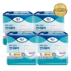 테나 언더웨어 노말 중형 10매x4팩 (총 40팩) 요실금팬티 성인용기저귀