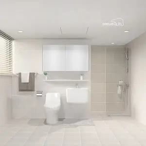 [DAELIM]대림바스 멜로우 슬라이딩 거실욕실 리모델링