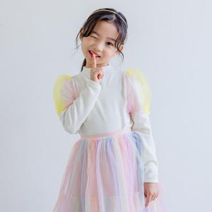 [아이러브제이]페르시아 망사소매 티 JTWTO41