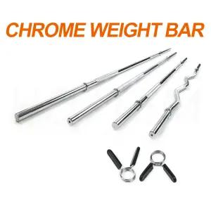 핫템 이지바 바벨봉 역기봉 중량봉 이지컬바 ez바 25mm 원판 호환