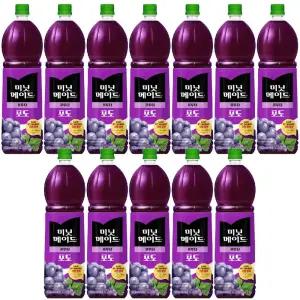 미닛메이드 프루티 포도 1.5Lx12개