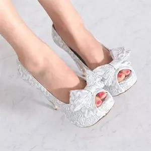 [오노마] ONM 국상 여성구두 토오픈 리본 가보시 하이굽 (S8647655)