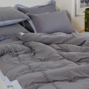 [텐바이텐]M2 초극세사 알러지케어 아우라 차렵이불 그레이 단품 S/QK