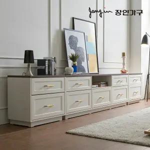 장인가구 엘브W 3000 높은 거실장