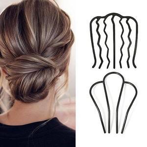 면접 U핀 올림머리고정핀 승무원 여성헤어핀 승무원머리핀 간호사 머리